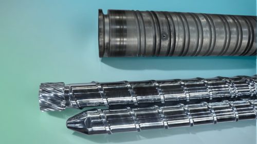 電線(xiàn)電纜擠出機(jī)交聯(lián)聚乙烯螺桿、機(jī)筒